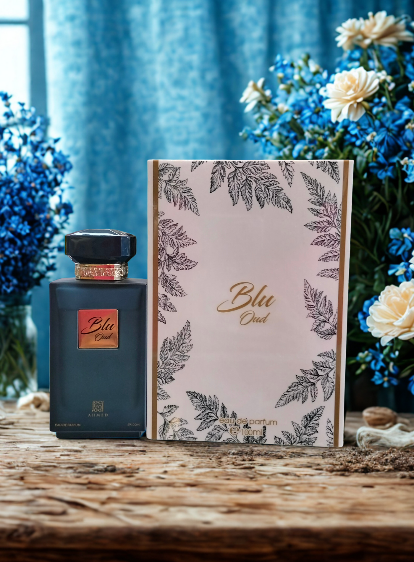BLUE OUD 100ML Unisex Perfume by Ahmed Al Maghribi - Oud Bergamot Fragrance