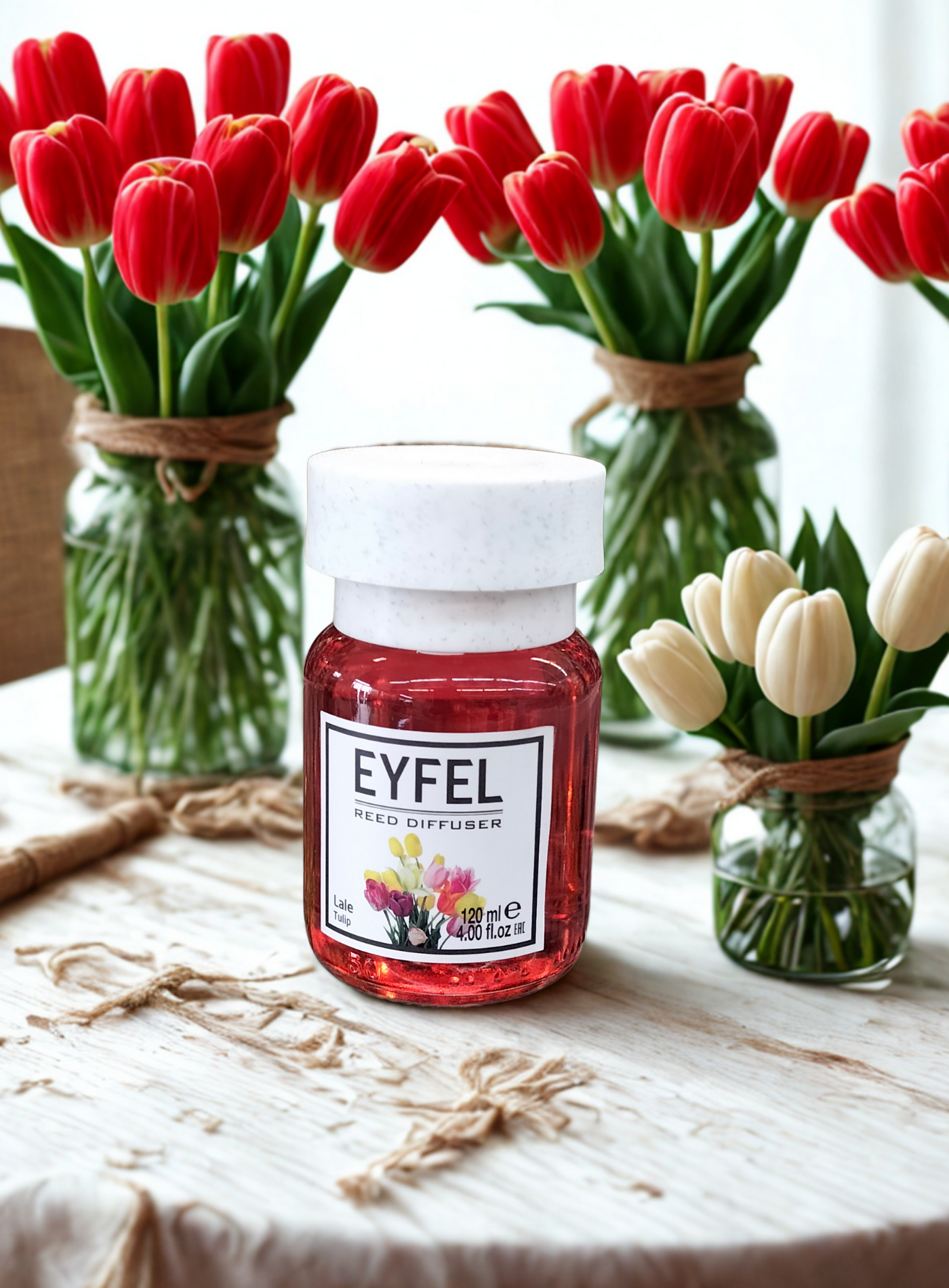 EYFEL TULIPS SCENT 120 ML  REED DIFFUSER