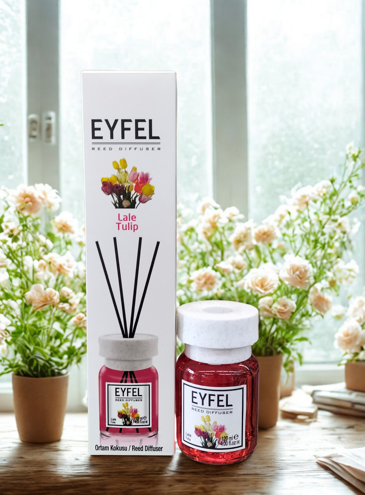 EYFEL TULIPS SCENT 120 ML  REED DIFFUSER